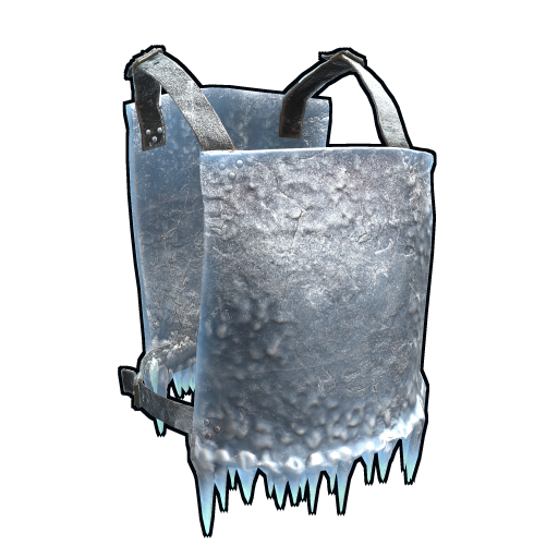 Ice Metal Chest Plate